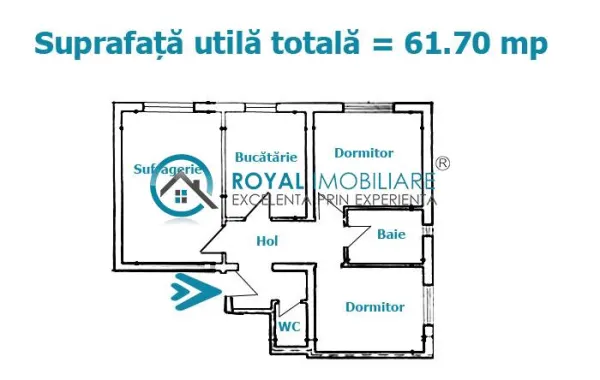 Apartament 3 camere Ploiești - poza 10