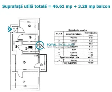 Apartament 3 camere Ploiești - poza 6