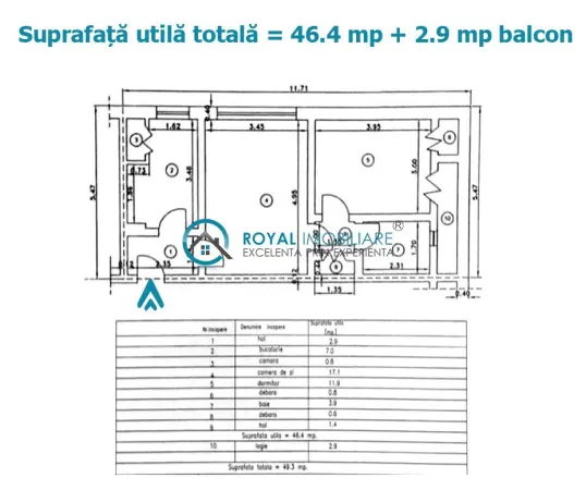Apartament 2 camere Ploiești - poza 15