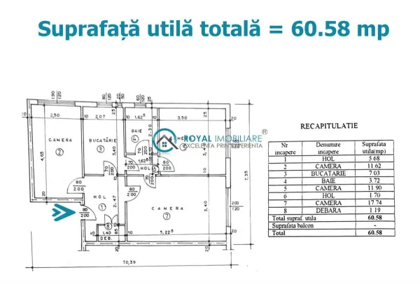 Apartament 3 camere Ploiești - poza 13