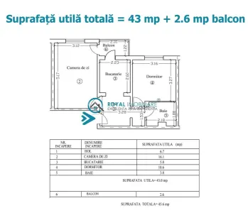 Apartament 2 camere Ploiești - poza 7