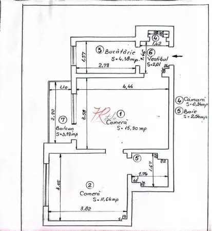 Apartament 2 camere București - poza 2