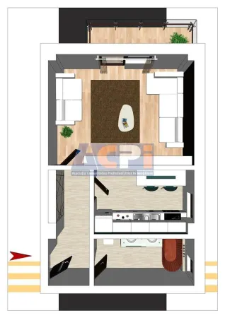 Apartament 1 camera Iași - poza 2