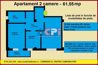 Apartament 2 camere Iași - poza 15