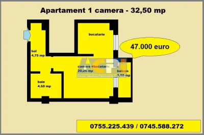Apartament 1 camera Iași - poza 2