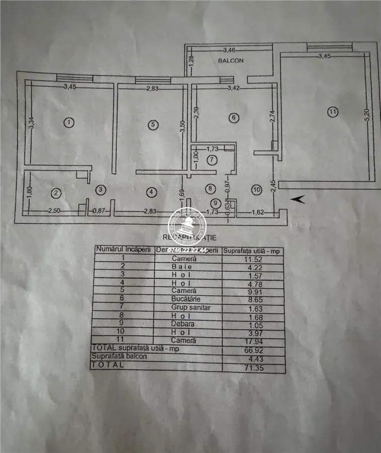 Apartament 3 camere Iași - poza 1