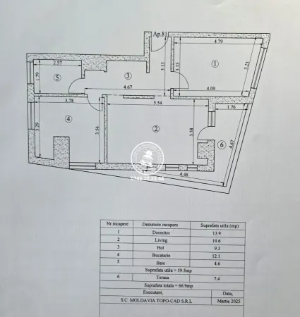 Apartament 2 camere Iași - poza 1