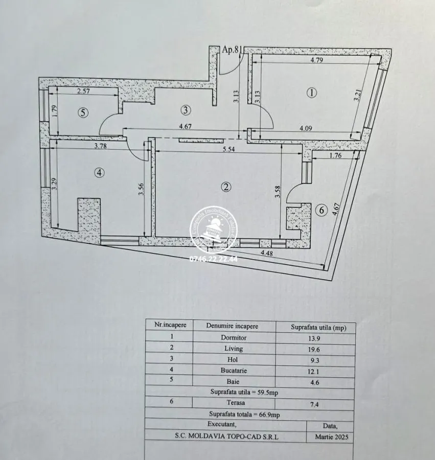 Apartament 2 camere Iași - poza 1