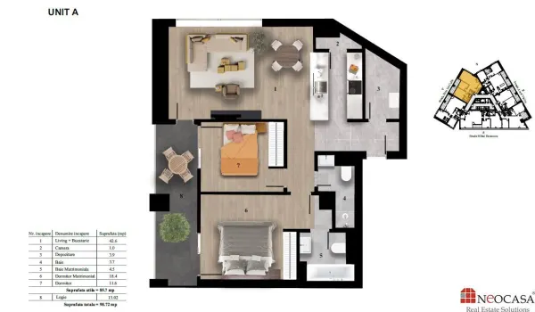 Apartament 3 camere București - poza 12