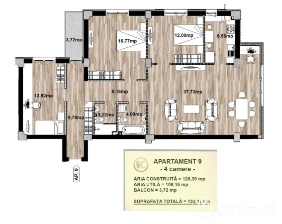 Apartament 4 camere Câmpina - poza 4