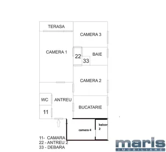 Apartament 4 camere Târgu Mureș - poza 13