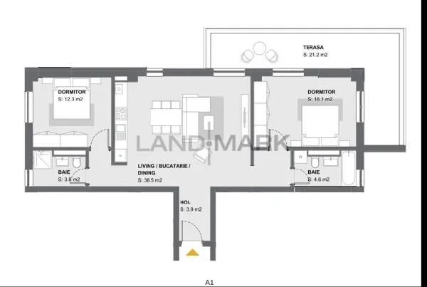 Apartament 3 camere Timișoara - poza 2