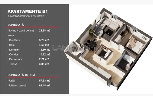 Apartament 2 camere Timișoara - poza 2