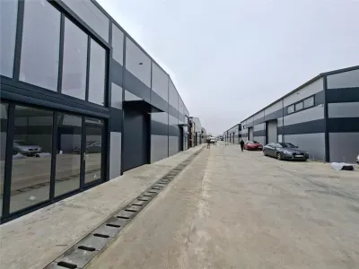 Hala-Showroom-stradal-600 mp,birouri 100 mp, parcare 500 mp - Stefanestii de Jos