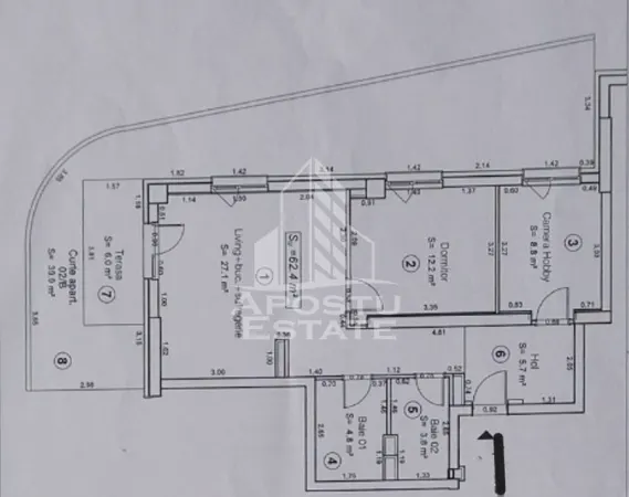 Apartament 3 camere Timișoara - poza 12
