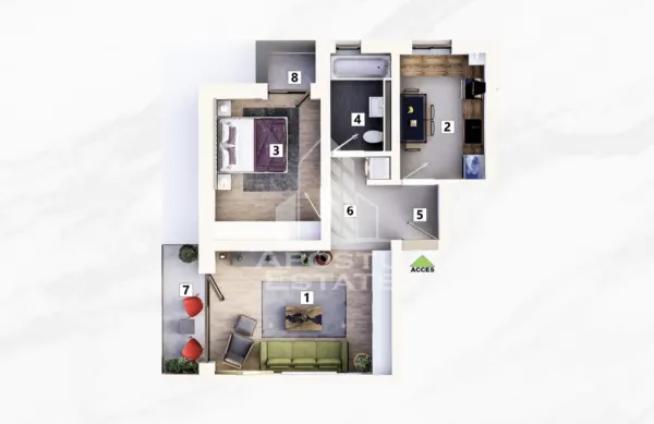 Apartament 2 camere Timișoara - poza 15