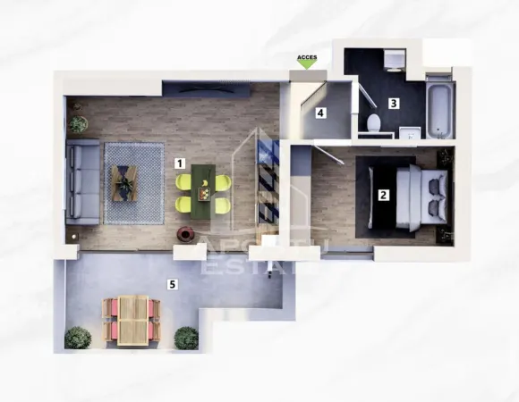Apartament 2 camere Timișoara - poza 18