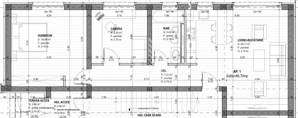 Apartament 3 camere Giroc - poza 13