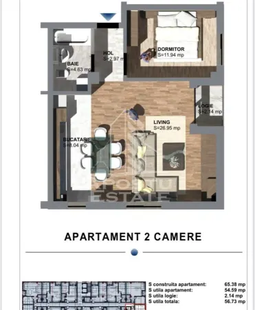 Apartament 2 camere Timișoara - poza 16
