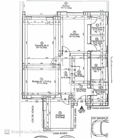Apartament 3 camere Giroc - poza 10