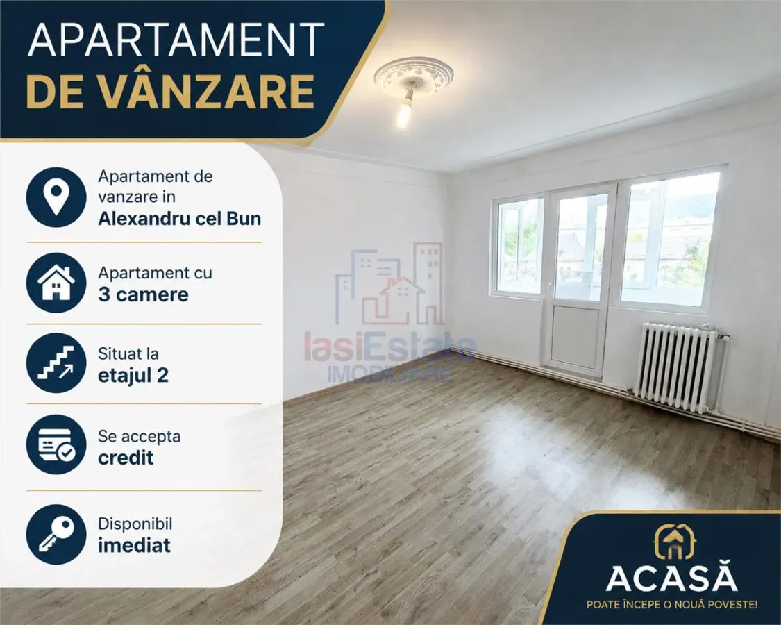 Apartament 3 camere Iași - poza 1