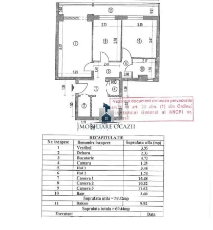 Apartament 3 camere București - poza 6
