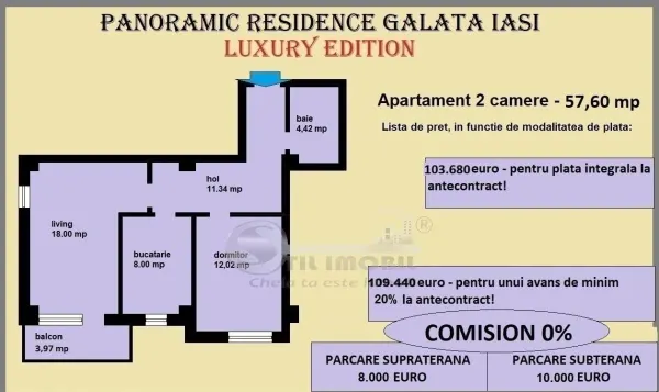 Apartament 2 camere Iași - poza 2