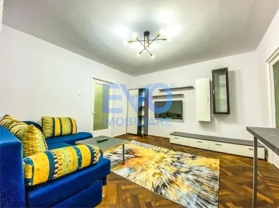 Apartament cu 3 camere de inchiriat, centrala termica, zona Copou - Iasi