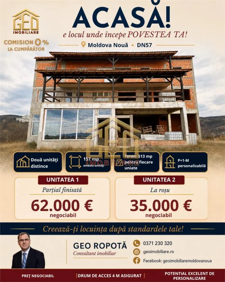 Casă 6 camere Moldova Noua - poza 1