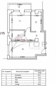 Apartament 2 camere Iași - poza 6