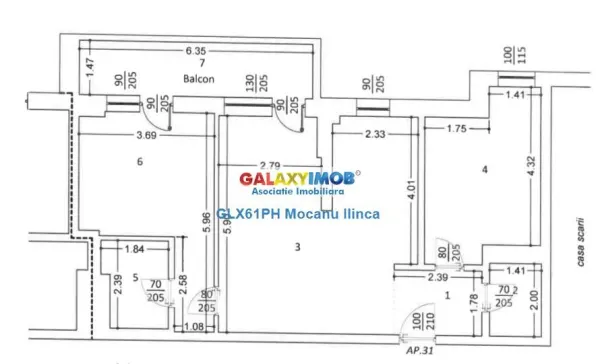 Apartament 3 camere Ploiești - poza 3