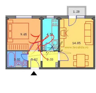 Apartament 2 camere București - poza 2