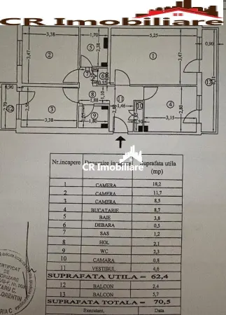 Apartament 3 camere București - poza 1
