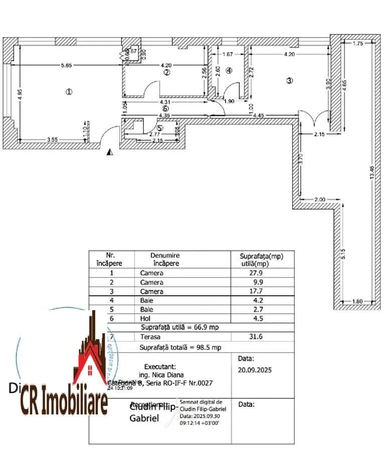 Apartament 3 camere București - poza 1