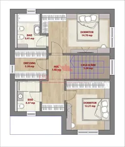 Casă 4 camere Clinceni - poza 14