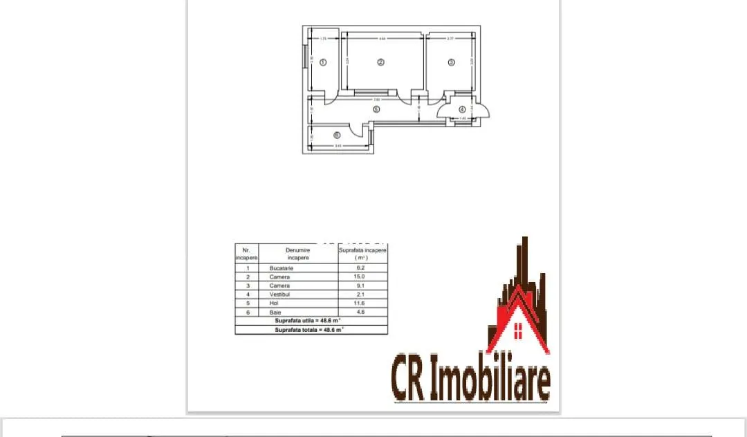 Apartament 2 camere București - poza 1