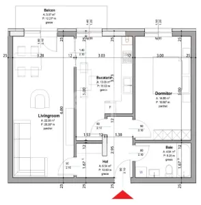 Apartament 2 camere Pitești - poza 11