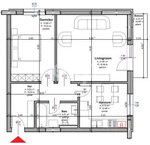 Apartament 2 camere Pitești - poza 14