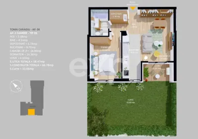 Apartament 2 camere Voluntari - poza 5