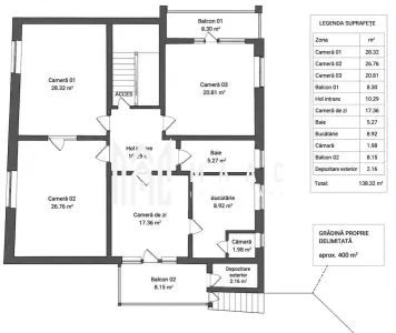 Imobil 4 camere de vânzare | Sibiu I Sub Arini | curte 400 mp - Sibiu