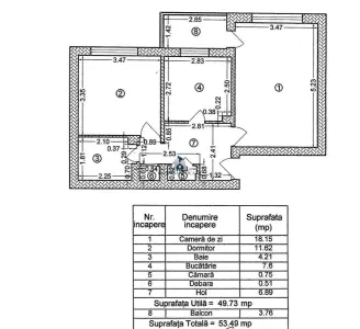 Apartament 2 camere București - poza 5