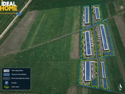 Teren Investitie Extravilan Tutora/ HALE/ PARC FOTOVOLTAIC - Tutora