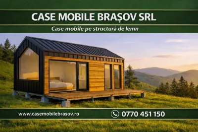 Casa mobila pe structura de lemn 25mp - Brasov