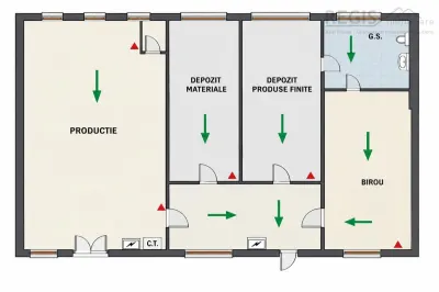 Spatiu 200 mp | Productie, depozit, birouri | Acces TIR | Sacele Brasov - Sacele