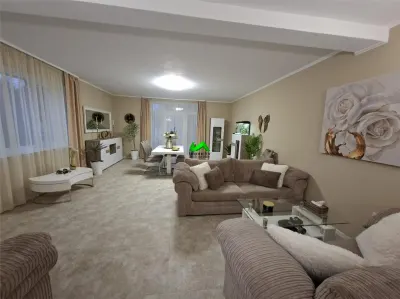 Casa moderna de inchiriat 5 camere gradina Sibiu Dumbravii - Sibiu