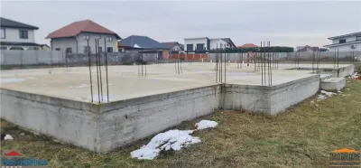 Teren cu Fundatie si elevatie pt. Casa noua Parter, Util 228mp -Livada - Livada