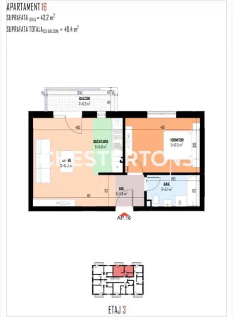 Apartament 2 camere Bragadiru - poza 4