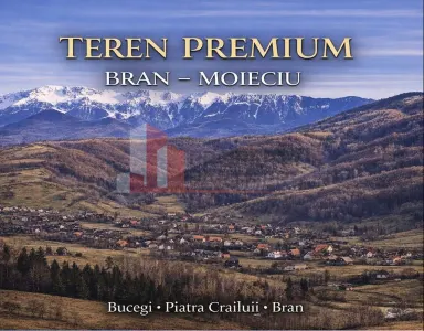 Teren Bran | 3.520 mp | Vedere Bucegi & Castelul Bran - Moieciu