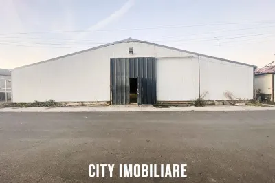 Hala S-800 mp. curent 3 fazic, 6 locuri de parcare, Floresti - Floresti
