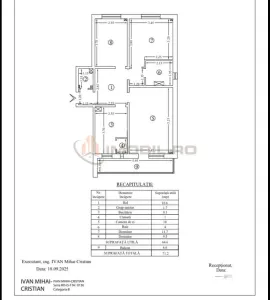 zona Dacia - Decomandat Apartament cu 3 camere - Iasi